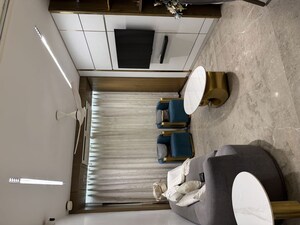 Living Room in 2 BHK Apartment at Blue Mountain Towers, Shashtri Nagar – for Sale