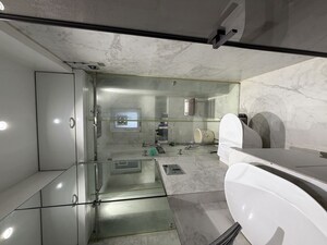 Attached Bathroom in 2 BHK Apartment at Blue Mountain Towers, Shashtri Nagar – for Sale