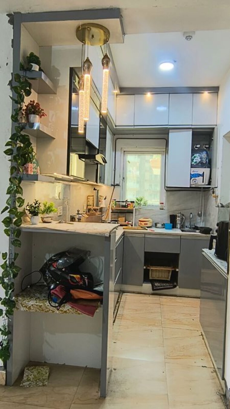Kitchen, migsun-twiinz 3 Bedroom 1225 Sq.Ft. Apartment In Eta Ii Greater Noida Greater Noida 10364128