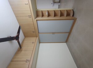 Balcony in 3 BHK Apartment at BM Sernity, Hsr Layout – for Rent