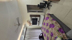 Staircase in 3 BHK Apartment at La Prisma, Dhakoli – for Rent