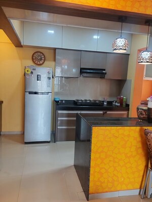 Kitchen in 1.5 BHK Apartment at Casa RioGold, Dombivli East – for Rent