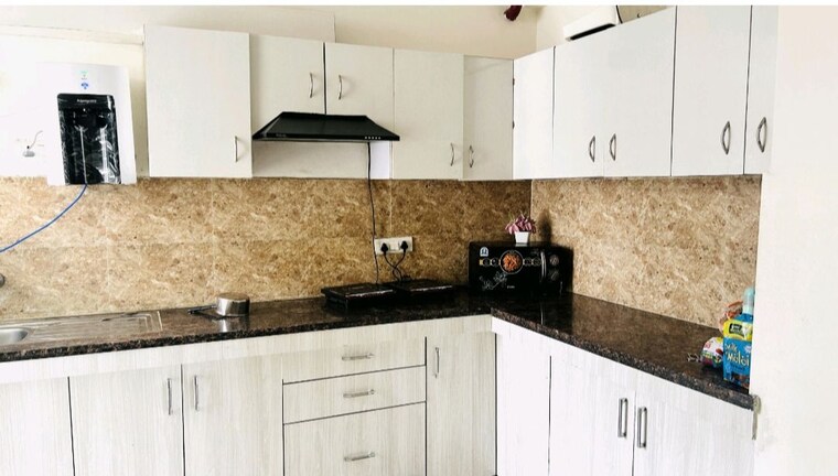 Kitchen, omaxe-r2 3 Bedroom 1800 Sq.Ft. Apartment In Gomti Nagar Lucknow 10364198
