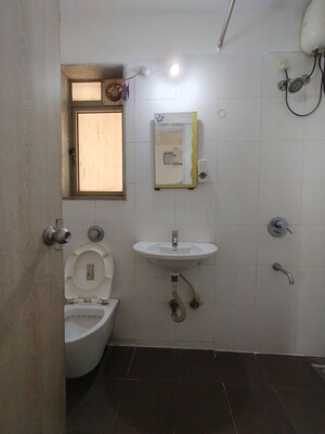 Bathroom in 1.5 BHK Apartment at Casa RioGold, Dombivli East – for Rent