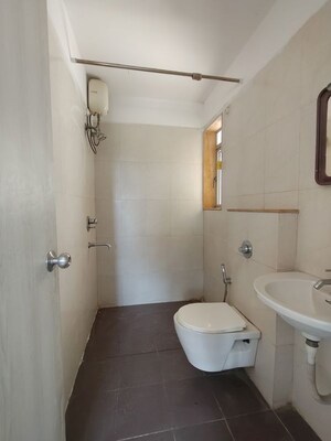 Bathroom in 1.5 BHK Apartment at Casa RioGold, Dombivli East – for Rent