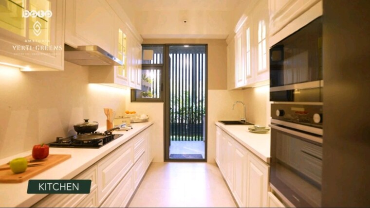 Kitchen, bptp-amstoria 3 Bedroom 2464 Sq.Ft. Apartment In Sector 102 Gurgaon 10329273