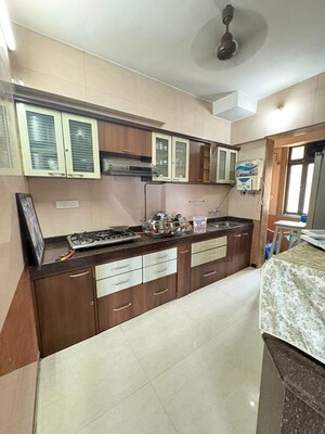 Kitchen in 3 BHK Apartment at GHP Neptune Suncity, Vikhroli West – for Rent