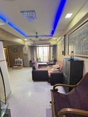 Living Room in 3 BHK Apartment at GHP Neptune Suncity, Vikhroli West – for Rent