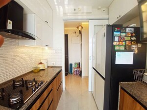 Kitchen in 2 BHK Apartment at Siddhanchal CHS, Pawar Nagar – for Rent