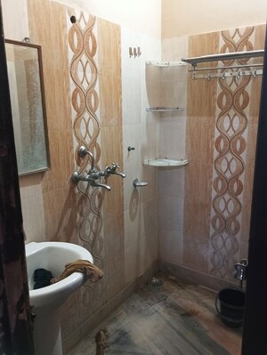 Bathroom in 1 BHK Builder Floor at Ansals Sushant City I – for Rent