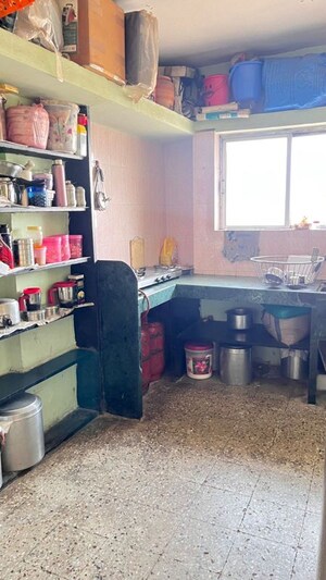 Kitchen in 2 BHK Apartment at Mansi Maniratna Complex, Walvekar Nagar – for Rent