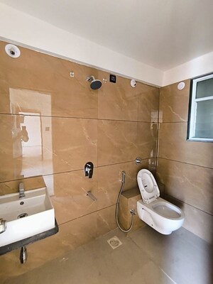 Bathroom in 2 BHK Apartment at Shree Signature Park, Wakad – for Rent