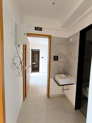 Building Lobby in 2 BHK Apartment at Shree Signature Park, Wakad – for Rent