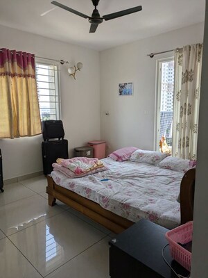 Bedroom in 3 BHK Apartment at Prestige Lakeside Habitat Apartments, Gunjur – for Rent