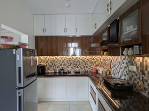 Kitchen in 3 BHK Apartment at Prestige Lakeside Habitat Apartments, Gunjur – for Rent