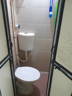 Bathroom in 1 BHK Apartment at Sandesh Nagar – for Rent