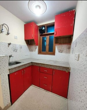 Kitchen in 1 BHK Builder Floor at Saket – for Rent