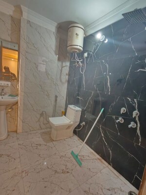 Bathroom in 2 BHK Builder Floor at Saket – for Rent