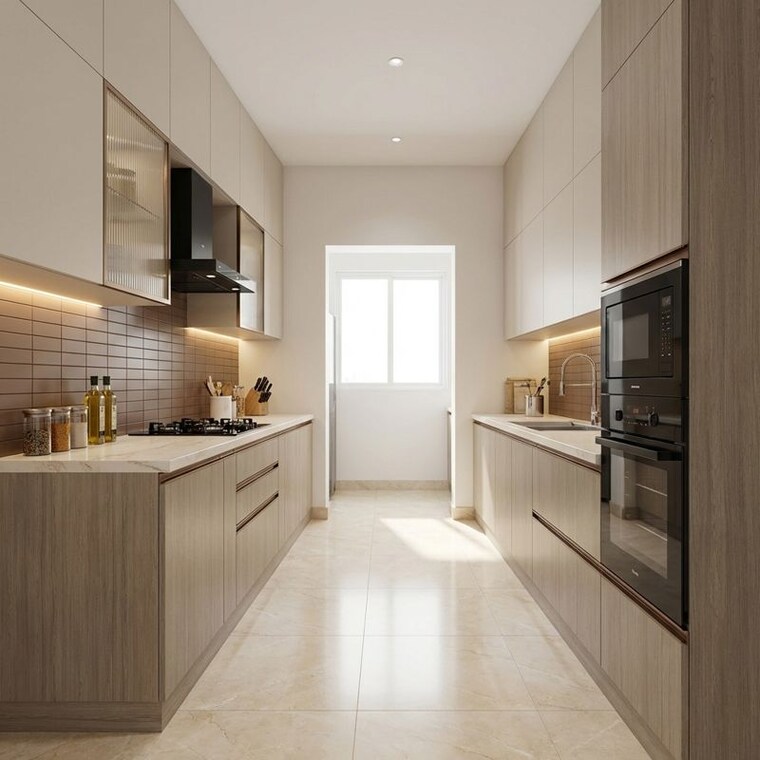 Kitchen, ashiana-anmol-phase-2 2.5 Bedroom 1450 Sq.Ft. Apartment In Sohna Sector 33 Gurgaon 10364453