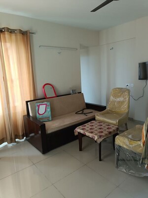 Living Room in 1 BHK Apartment at Wave Dream Homes, Wave City – for Rent