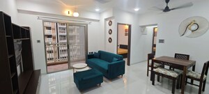 Living Room in 2 BHK Penthouse at Brahma F Residences, Kalyani Nagar – for Sale