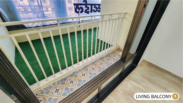 Balcony, imperial-altamount  653 Sq.Ft. Apartment In Nalasopara West Palghar 10364604