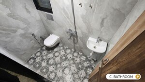 Bathroom in  Apartment at Imperial Altamount, Nalasopara West – for Sale