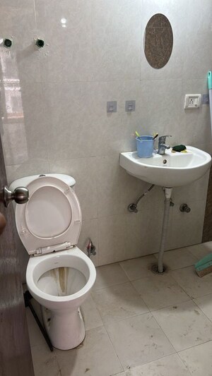 Bathroom in 2 BHK Builder Floor at Upsidc Site B – for Rent
