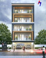 3 BHK + Servant Room 1350 Sq.Ft. Builder Floor in Sushant Lok II