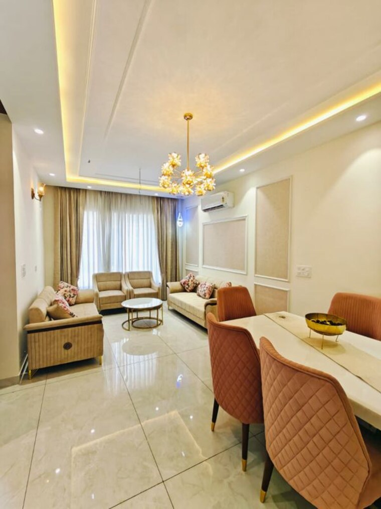 Living Room, vip road 4 Bedroom 128 Sq.Yd. Villa In Vip Road Zirakpur 10359944