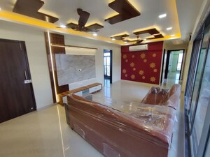Living Room in 2.5 BHK Apartment at Runwal Estate, Dhokali – for Rent