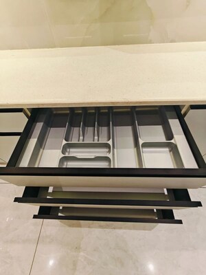Staircase in 4 BHK Villa at Vip Road – for Rent
