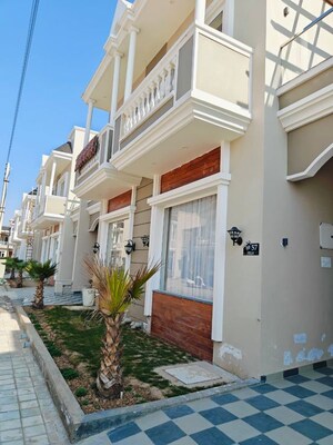 4 BHK Villa – Exterior View View at Vip Road - for Rent