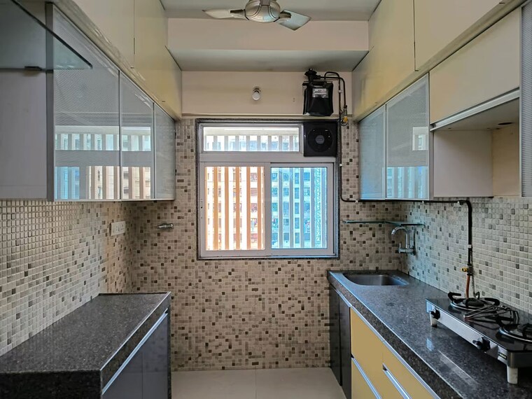 Kitchen, veena-serenity 2 Bedroom 700 Sq.Ft. Apartment In Chembur Mumbai 10364721