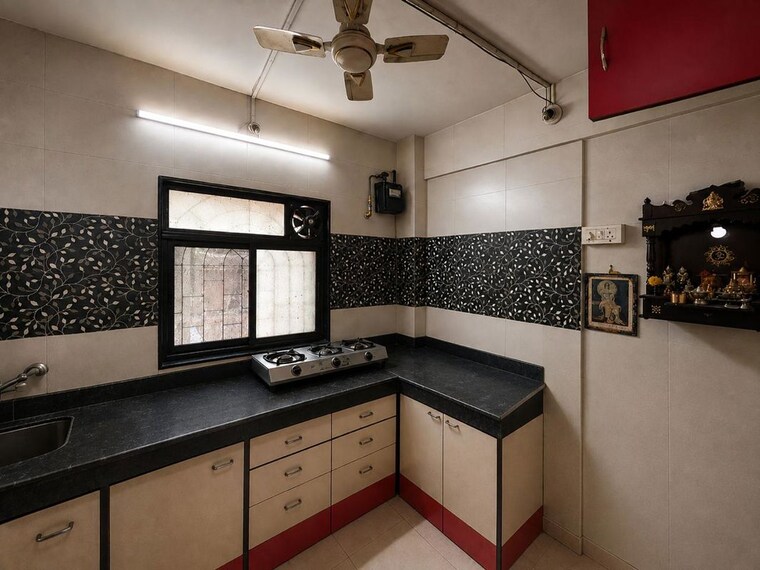 Kitchen, bhakti-chs-kalwa 1 Bedroom 555 Sq.Ft. Apartment In Kalwa Thane 10364839