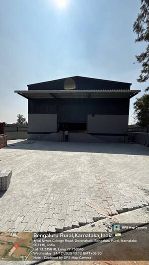  Warehouse – Exterior View View at Devanahalli - for Rent