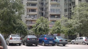 3 BHK Apartment – Exterior View View at New Ashok Nagar - for Rent