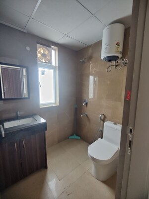Bathroom in 2.5 BHK Builder Floor at M3M Soulitude, Sector 89 – for Rent