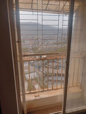 Balcony in 2 BHK Apartment at Bharat Ecovistas, Shilphata – for Rent