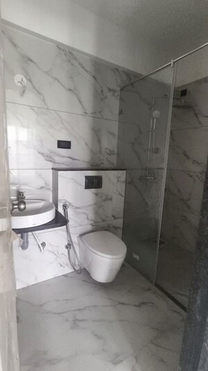 Bathroom in 2 BHK Apartment at Baner Gaon – for Rent