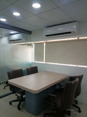 Team Area in  Office Space at Shivalik Abaise, Prahlad Nagar – for Rent