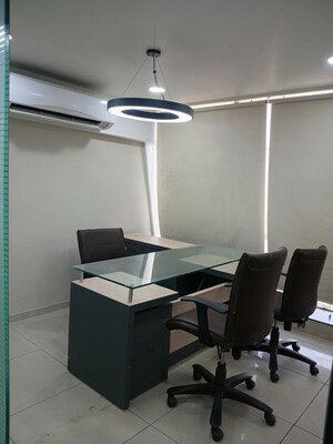 Team Area in  Office Space at Shivalik Abaise, Prahlad Nagar – for Rent
