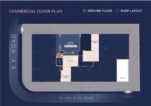  Office Space – Exterior View View at Jasmina Omkar Prive, Santacruz West - for Sale