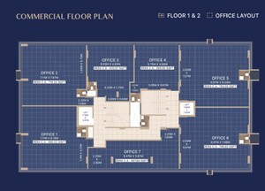 Master Plan in  Office Space at Jasmina Omkar Prive, Santacruz West – for Sale