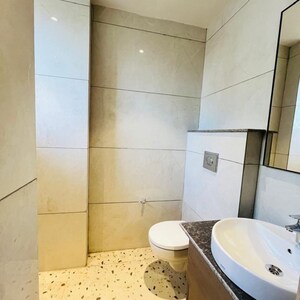 Bathroom in 3 BHK Apartment at Malwa Escon Primera, International Airport Road – for Rent