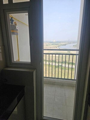 Balcony in 2 BHK Apartment at Eldeco Live By The Greens, Sector 150 – for Rent