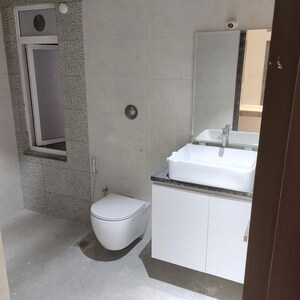 Bathroom in 3 BHK Apartment at O2 Square Residences, Nanakramguda – for Rent