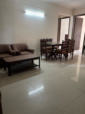 Living Room in 3 BHK Apartment at Affinity Greens, International Airport Road – for Rent