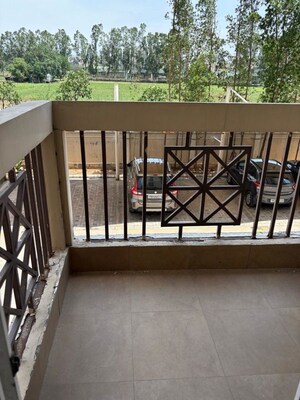 Balcony in 3 BHK Apartment at Affinity Greens, International Airport Road – for Rent