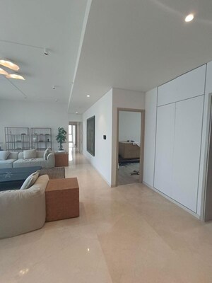 Living Room in 5 BHK Apartment at Rustomjee Crown, Prabhadevi – for Sale